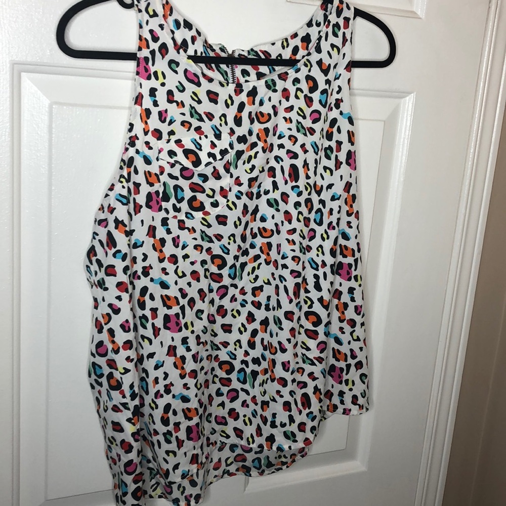 Cheetah print top